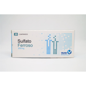 SULFATO FERROSO 200 MG 20 COMP. (GEN)