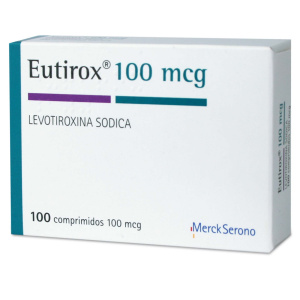 EUTIROX 100 MCG.100 COMP.