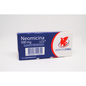 NEOMICINA 500 MG 12 COMP. (GEN)