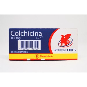 COLCHICINA 0.5 MG 40 COMP. (GEN)