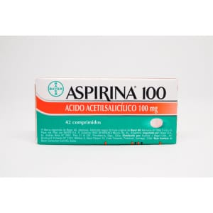 ASPIRINA 100 MG 42 COMP.