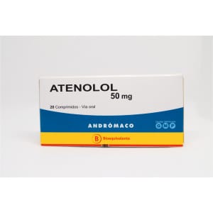 ATENOLOL 50 MG 20 COMP