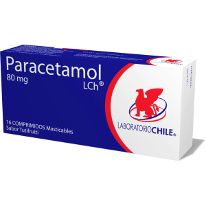 PARACETAMOL INFANTIL 80 MG 20 COMP. (GEN)