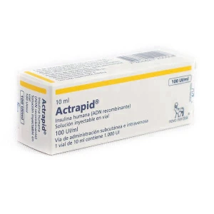 ACTRAPID HM 100UI 10ML