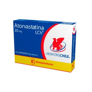 ATORVASTATINA 20 MG 30 COMP. (BE) (GEN)