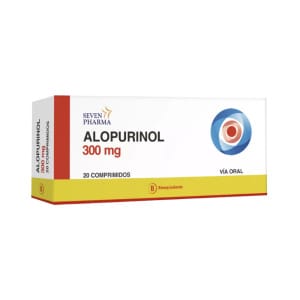 ALOPURINOL 300 MG 20 COMP. (GEN)