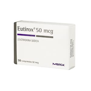 EUTIROX 50 MCG 50 COMP.