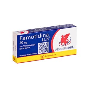FAMOTIDINA 40 MG 10 COMP. (GEN)