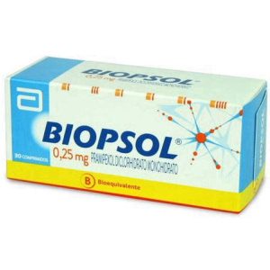 CNB BIOPSOL 0.25 MG X 30