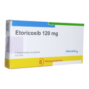 CNB ETORICOXIB 120 MG 7 COMP.