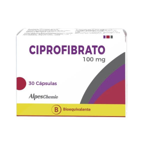 CNB CIPROFIBRATO 100 MG 30 CAPS.