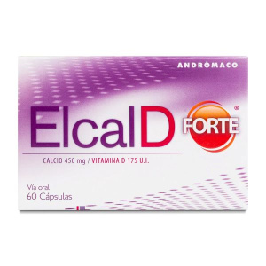ELCAL D FORTE.60 CAPS.