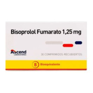 BISOPROLOL FUMARATO 1.25 MG 30 COMP. (GEN)