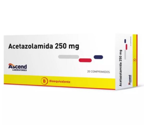CNB ACETAZOLAMIDA 250 MG 20 COMP.