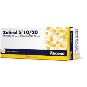 ZETIROL S 10/20 MG 28 COMP