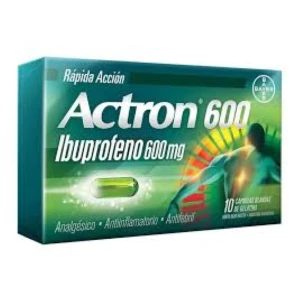 ACTRON 600 MG 10 CAPS.