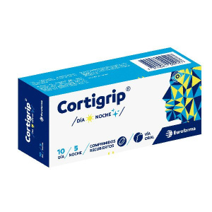 CORTIGRIP DIA NOCHE 15 COMP.
