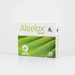 ALOELAX X 24 CAPS.