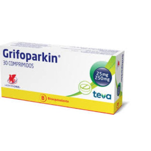 CNB GRIFOPARKIN 25/250 MG 30 COMP.