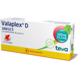 VALAPLEX D 160/12.5MG.30 COMP.