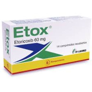 ETOX 60 MG 14 COMP. (BE)