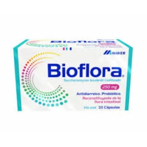 BIOFLORA 250MG 10 CAPS.