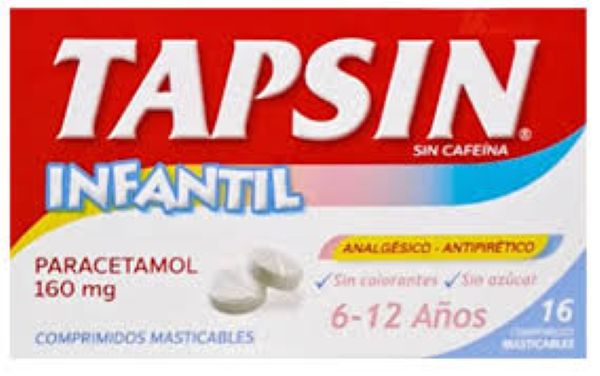 TAPSIN INF.160 MG.16 COMP.