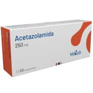 ACETAZOLAMIDA 250 MG 20 COM (GEN)