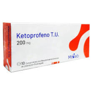 KETOPROFENO T.U. 200 MG 10 COMP. (GEN)