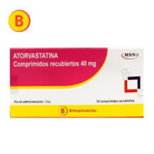 CNB ATORVASTATINA 40 MG 30 COMP. (BE)