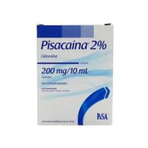 PISACAINA 2% AMP. 10 ML