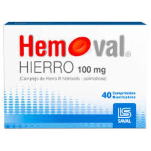 CNB HEMOVAL 100 MG 40 COMP.