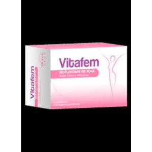 VITAFEM ISOFLAVONAS + AC.FOLICO 60 CAPS.