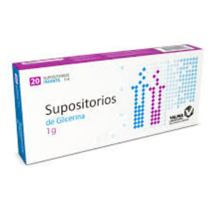SUP.GLICERINA INFANTIL 1 G 20 UN.