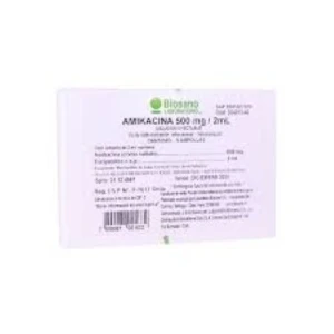 AMIKACINA 500 MG.2 ML 5 AMP (GEN)