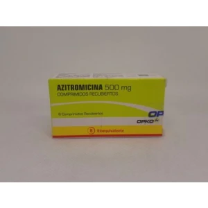 AZITROMICINA 500 MG 6 COMP. (GEN)