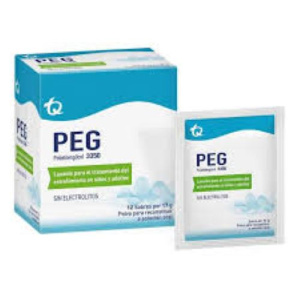 POLIETILENGLICOL 3350 USP 17 G