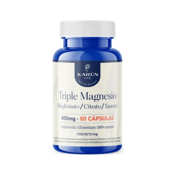 KARUN TRIPLE MAGNESIO 400 MG 60 CAPS