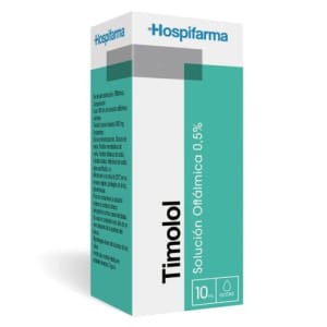 TIMOLOL SOLUCION OFTALMICA 0.5% 10ML