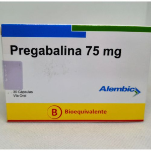 PREGABALINA 75 MG 30 CAP ALEMBIC