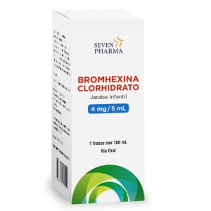 CNB BROMHEXINA 4MG/5 ML JARABA INFANTIL 100 ML SEVEN PHARMA