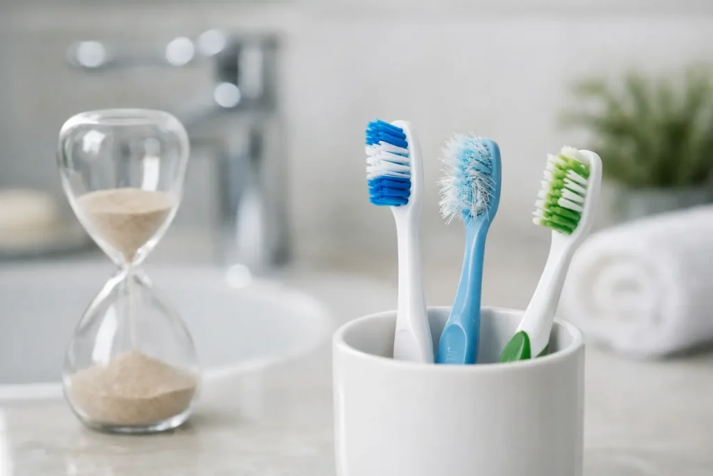 Cada cuánto cambiar el cepillo dental en casa