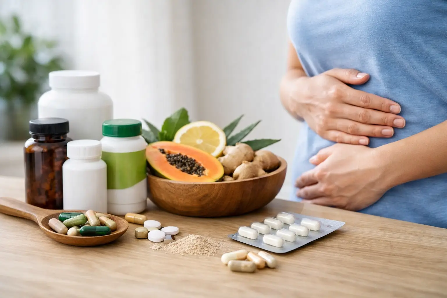 Cómo elegir suplementos digestivos sin equivocarte