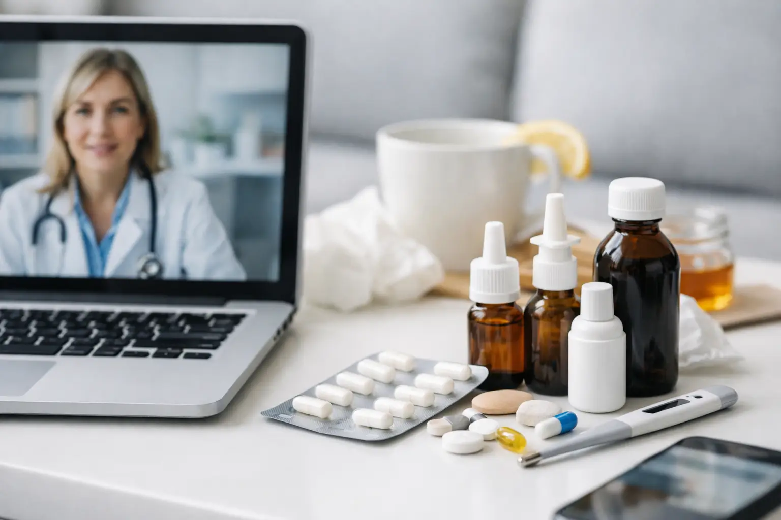 Medicamentos para resfrío online: qué elegir