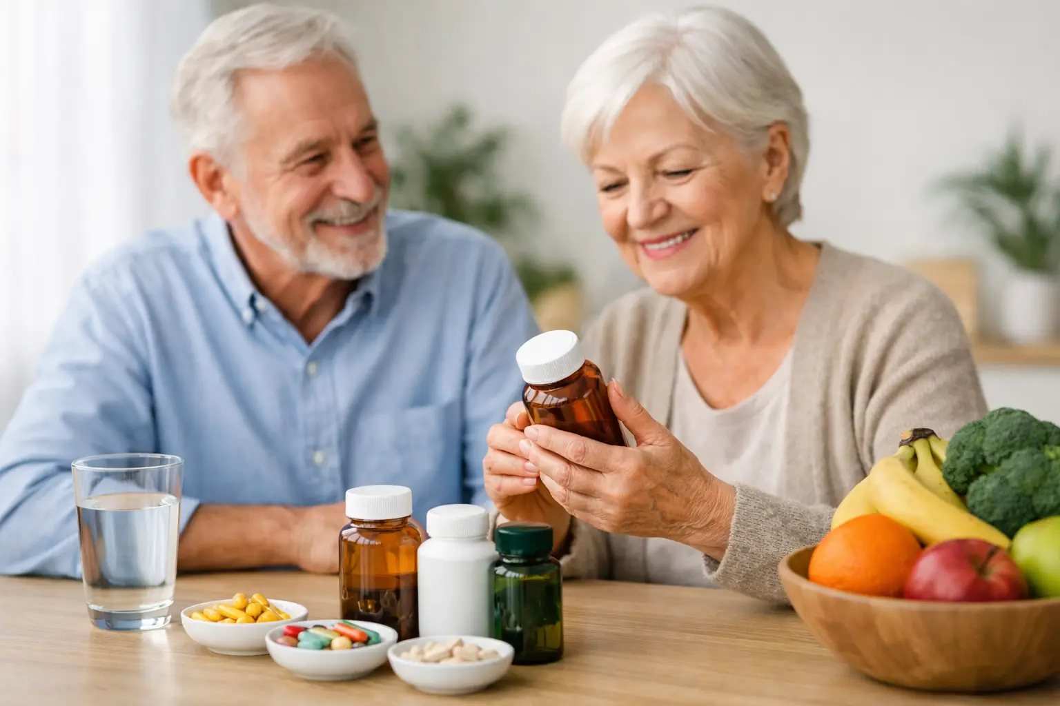 Vitaminas para adulto mayor: qué elegir