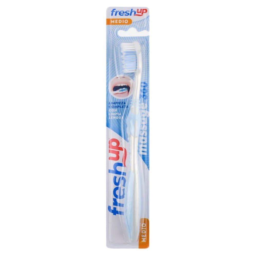 CEPILLO DENTAL MASSAGE 360 MEDIO FRESH UP 1 UNID COLORES VARIADOS