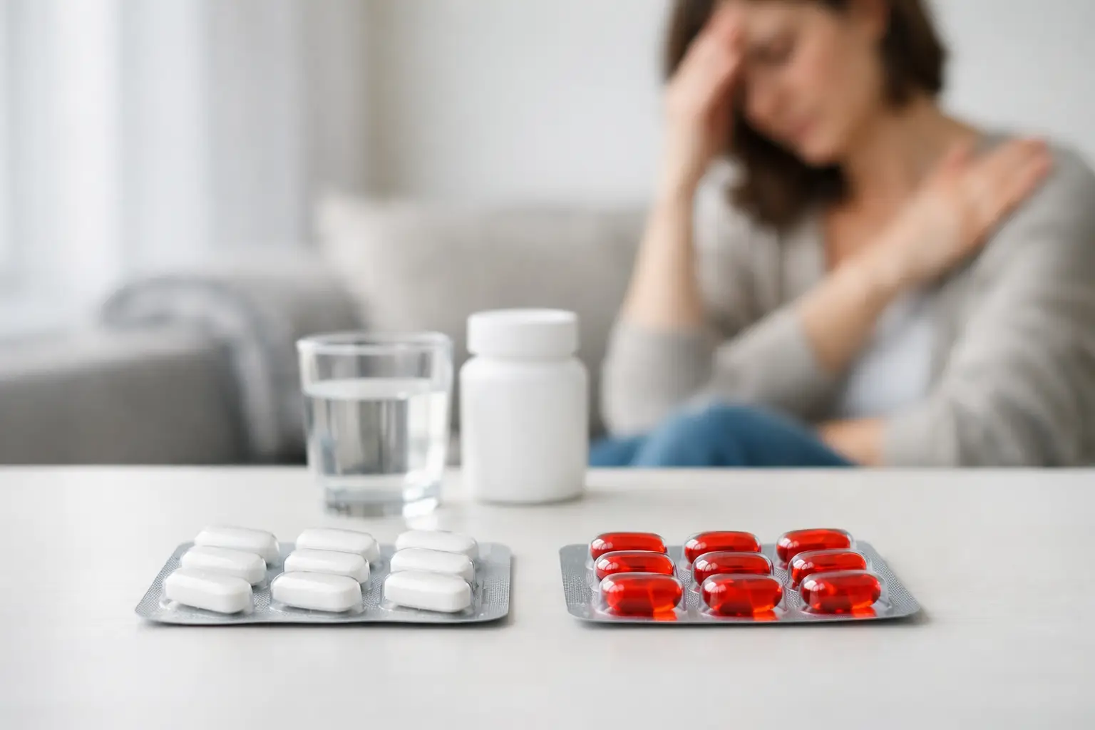 Paracetamol o ibuprofeno: cuál elegir para el dolor