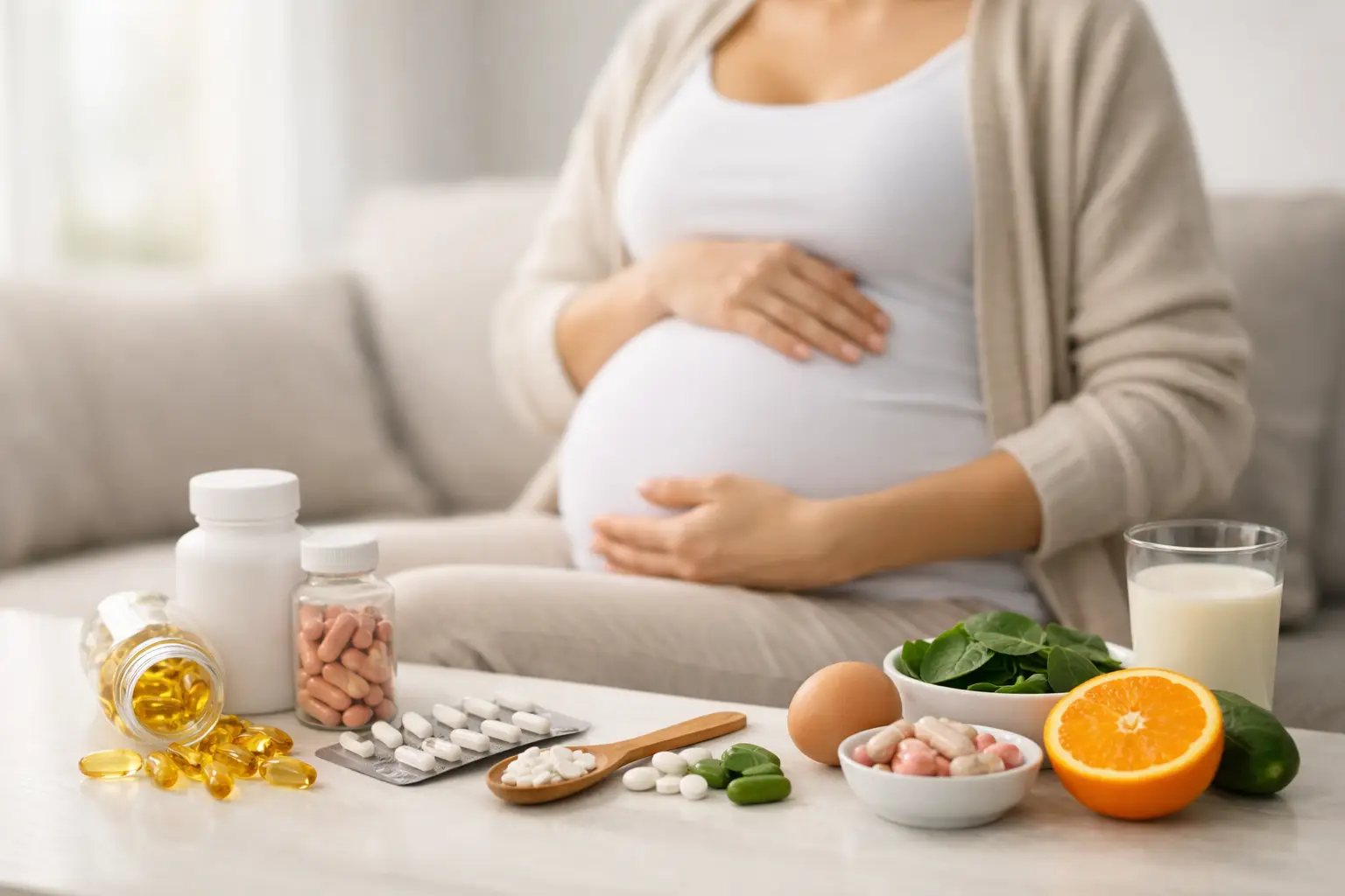 Suplementos para embarazo que conviene evaluar
